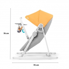 Шезлонг-гойдалка 5 в 1 Kinderkraft Unimo Forest Yellow